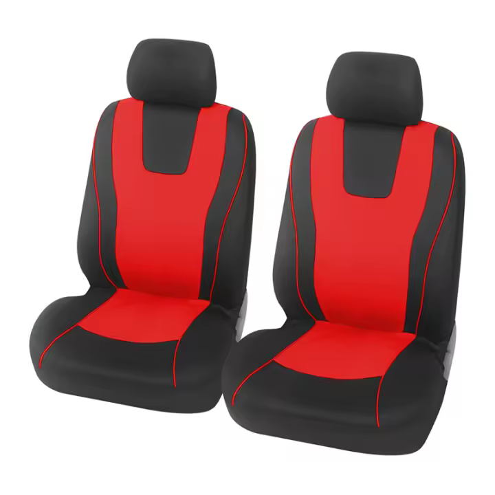 Juego completo de fundas para asientos de coche, color Beige, Universal - 1
