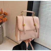 Mochila Mujer 2025 Nueva hebilla versátil Estilo universitario para mujer Bolso bandolera portátil Mochila pequeña de moda - details 9