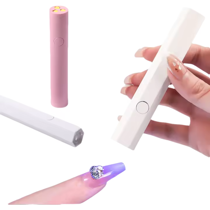 Secador de Pelo UV LED Portátil LULAA Mini Lámpara de Uñas Profesional para Manicura en Casa - 1