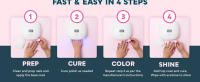 Secador UV LED SUNUV SUN4S Lámpara de 48W para Gel y Arte de Uñas Equipo de Salón de Manicura con Sensor Inteligente - details 7