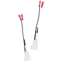 Adaptador de Cable de arnés de cables para altavoz frontal de salpicadero de Tweeter de coche, 2 uds., apto para Toyota Tacoma 2016 2017 2018 2019 - details 2