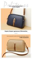 Bolso de Concha Bolso de Hombro Simple Monedero Texturizado Elegante Bolso Pequeño Cruzado - details 7