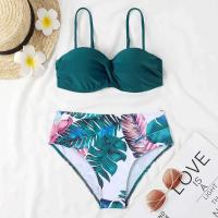 Traje de baño conjunto de Bikini de leopardo estampado ral trajes de baño de playa Push up ropa de playa de verano dos piezas traje de baño de cintura baja 2023 mujeres - details 16