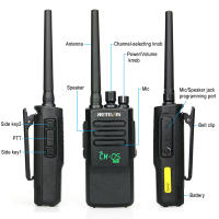 Radio de Caminante Digital Retevis RT50 DMR Transmisor Portátil UHF IP67 Impermeable - details 21
