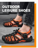 Nuevas Sandalias de Verano para Hombre Auténtico Cuero, Diseño a la Moda, Transpirables, Talla Grande 48 - details 13