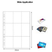 Funda para tarjetas con múltiples bolsillos A4, carpeta para sesión fotográfica Kpop, PP, álbum de fotos transparente, páginas de repuesto, fundas para álbum de fotos DIY - details 3
