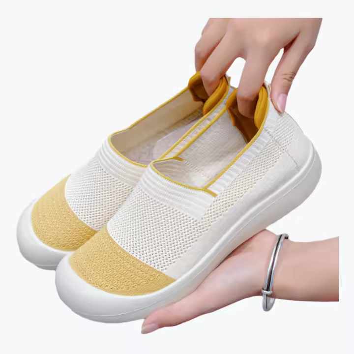 Zapatos de las mujeres de verano nuevos zapatos casuales versátiles transfronterizos suelas suaves no están cansados ​​y cómodos zapatos de madre un pedal zapatos de comercio exterior - 1