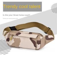 Bolsa de tela Oxford para ciclismo, bolso de cintura portátil, resistente al desgaste, impermeable, cinturón de hombro - details 3