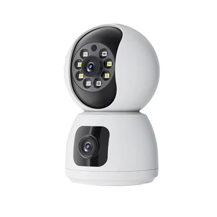 Cámaras de vigilancia wifi HD video llamar remoto inalámbrico WiFi interior inteligente doméstico 360 grados vigilancia - 1
