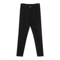 Jeans de Ajuste Delgado para Hombres Comodidad en Denim Desgastado Estilo Streetwear en Pantalones Grande y Estilo Punk Y2k - details 1