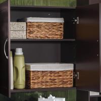 Armario Auxiliar Multiusos de Pared Mueble Baño Colgar Armario Suspendido con 2 Puertas Blanco 60 x 30 x 60 cm - details 35