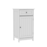 Bath Vida Priano - Armario de Almacenamiento para Cuarto de baño, Cesta de Madera, Color Blanco - details 15