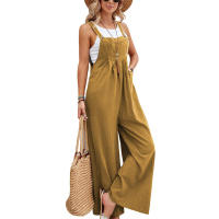 Overoles casuales de color sólido para mujer, gran venta - details 5