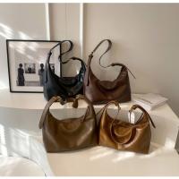 Bolsa de gran capacidad de las mujeres 2025 nueva moda bolsa de mensajero casual versátil bolsa de hombro simple bolsa de cubo - details 17
