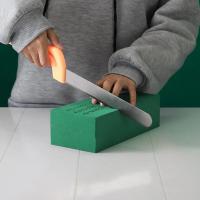 Bloques de espuma de poliestireno verde para decoración del hogar, soporte de flores artificiales, bricolaje, 10 piezas - details 4