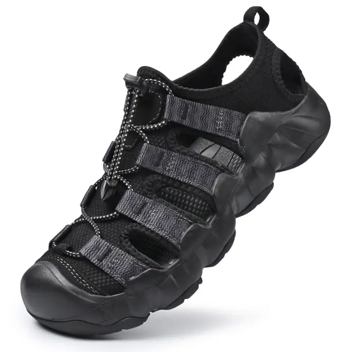 Sandalias transpirables casuales, zapatos de playa de verano para hombres y mujeres, sandalias deportivas al aire libre, sandalias de montañismo, zapatos creek pareja - 1