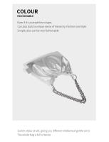 Nuevo bolso de mano, bolso de hombro de alta gama a la moda, bolso de mujer de gran capacidad con cadena de estilo locomotora. - details 11