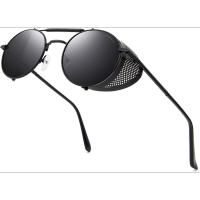 Gafas de Sol Steampunk Estilo Redondas Vintage Polarizadas Retro Gafas UV400 Protección Marco de Metal - details 0
