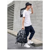 Mochila de Hombro para Hombres Estudiantes Impresada Impermeable Ideal para Viajes al Aire Libre - details 19
