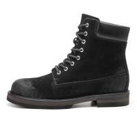 Hombres italianos de alta calidad, botas de cuero de invierno hechas a mano para hombres. - details 1