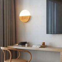 Lámpara de pared moderna de estilo japonés para decoración del hogar, luz Led decorativa montada en la pared, minimalista, para dormitorio - details 0