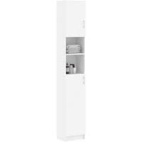 Armario de Baño de Madera Ingeniería Lavadora, Estante, Ducha, Inodoro 32x25,5x190 cm - details 12