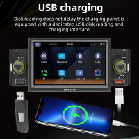 Radio para coche de 5 pulgadas 1 Din CarPlay Android reproductor multimedia para coche Bluetooth MirrorLink receptor FM para Volkswagen Nissan - details 2