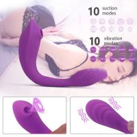 Vibrador de succión de Vagina portátil con Control remoto de 10 modos para mujer, succionador de clítoris y punto G, estimulador de clítoris y pezón, Juguetes sexuales orales - details 1