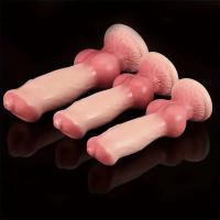 Leten Monstruo Realista Doble Penetración Anal Plug Masaje Intensivo para Mujeres Hombres - details 4