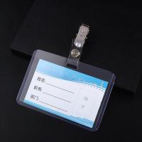 Tarjeta de acceso transparente, tarjeta bancaria, certificado de trabajo, cubierta de protección de tarjeta de trabajo, soporte para tarjetas de trabajo, suministros de oficina, portatarjetas - details 24
