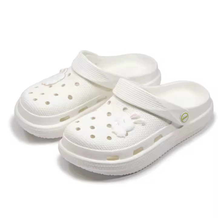 Zuecos de plataforma para mujer, zapatos de jardín al aire libre, sandalias de piscina, chanclas de baño, sandalias de playa - 1