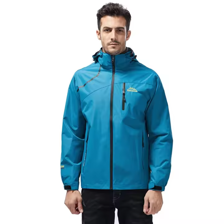 Chaqueta Deportiva al Aire Libre Impermeable y Transpirable Viento Delgado para Senderismo, Primavera y Otoño - 1
