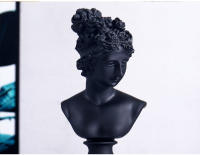 Estatua de busto de resina de diosa nórdica, figuras creativas de resina de Venus, entrada de escritorio, sala de estar, adornos de decoración del hogar, artesanías de arte - details 4