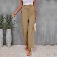 Pantalones cortos holgados de cintura elástica para mujer, primavera/otoño 2025, estilo femenino, cómodos y a la moda. - details 2