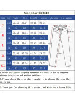 Pantalones rectos de pierna ancha, superventas, hasta la cintura, hasta el suelo, vaqueros rasgados para mujer, azul claro - details 1