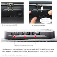 Gran Estuche de Lápices con Cerradura de Contraseña Color Sólido Duradero Para Oficina o Escuela - details 16