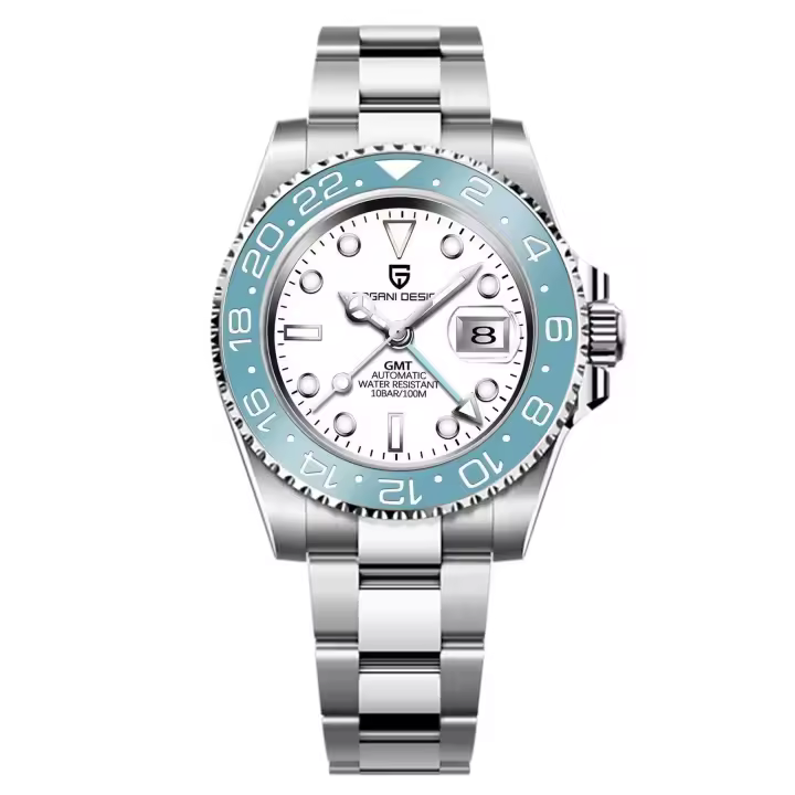 Reloj automático PAGANI DESIGN de ​​lujo Premium para hombre, cristal de zafiro GMT, mecánico, resistente al agua, 10bar, novedad de 2024 - 1