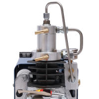 Compresor PCP, 30 mpa, 300 bar, 4500 psi, bomba de aire de alta presión, compresor de alta presión, bomba de compresor para pruebas de estanqueidad, recipiente a presión, experimento de - details 5