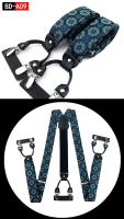 Accesorios de Moda para Hombres Correa de Pantalón en Forma de Y Ancho de 3.5cm 6 Clips - details 14