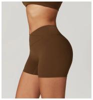 Pantalones Cortos de Yoga de Nylon Suave Cintura Alta para Entrenamiento y Ciclismo - details 13