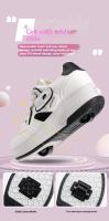Zapatillas de Caminar Transpirables con Cordones para Niñas Zapatillas Deportivas de Patinaje Retráctiles Zapatos y Ropa para Exteriores para Mujeres - details 9