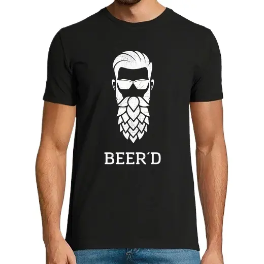 Beerd Camisetas CERVEZA,Pack Regalo Camiseta Personalizada - 1
