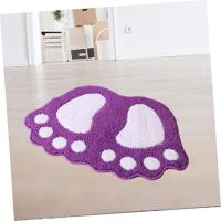 2 alfombras de piso, lindas alfombras de baño, alfombras de baño, alfombrillas para pies, alfombras para puerta de entrada, alfombras lavables - details 2