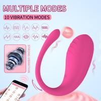 Nueva aplicación de simulación de renacuajo, ballena, huevo saltador, varilla vibratoria, masturbador femenino de punto G, productos sexuales para adultos, lote - details 0