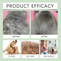 Yegbong Champú para lavado de mascotas, esencia vegetal de cuidado cinco en uno, nutritivo, antienredos, fácil de cepillar para perros y gatos - details 7