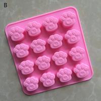 Molde de silicona de hueso de perro encantador para hornear Chocolate, dulces, Fondant, confitería, jabón de Pata de Gato, moldes de pastelería, herramientas de decoración de pasteles - details 6