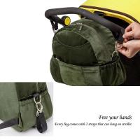 Mochila para pañales Soboba Veet: bolsa grande para pañales para mamá con estuche para chupete y multifuncionalidad - details 4