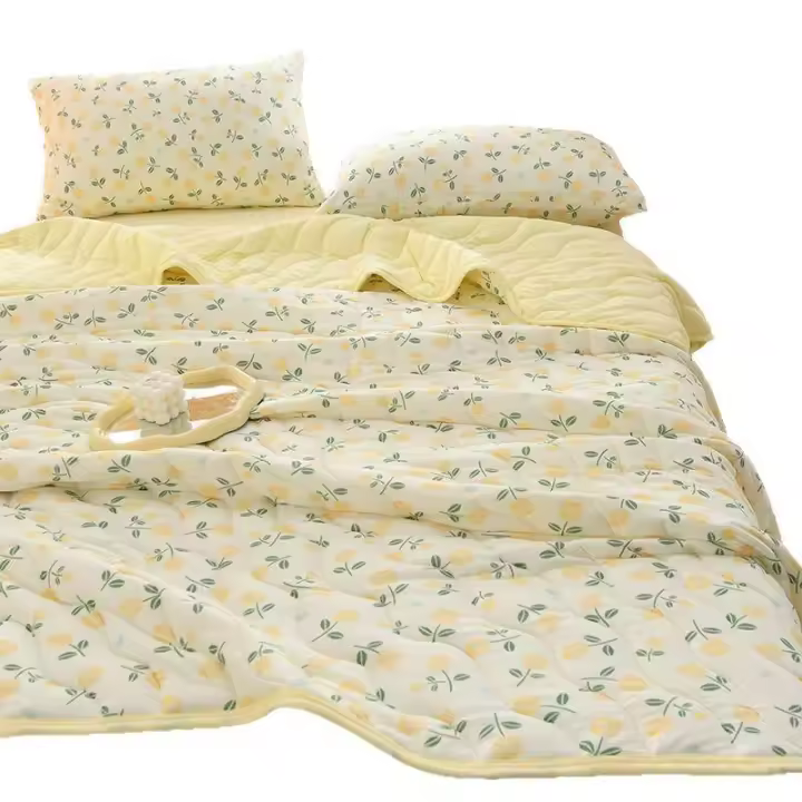 Colchón de Algodón Tejido Fino, Transpirable, Lavable para Estudiantes en Dormitorios de Verano - 1