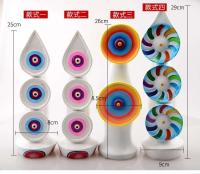 Suministros tibetanos, recipientes para rituales tántricos, pintura en yeso, comida Baduoma, tamaño grande 29 cm, múltiples opciones para elegir - details 1
