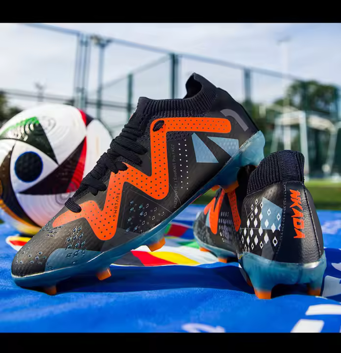 Calzado de fútbol Competencia de picos de hierba para hombres y mujeres Zapatillas de entrenamiento de uñas destrozadas - 1